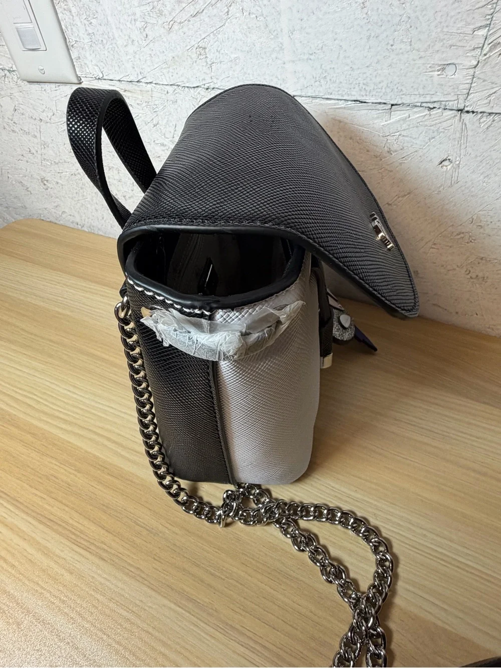 Guess Varsity Pop Mini Pin Up Crossbody Bag